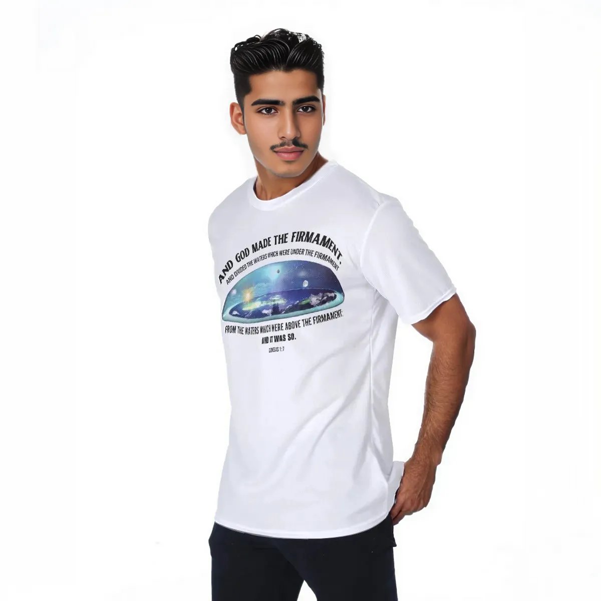 FIRMAMENT Genesis 1:7 Scripture T Shirt