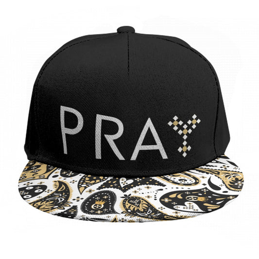 PRAY Flat Brim Cap - WearYnobe