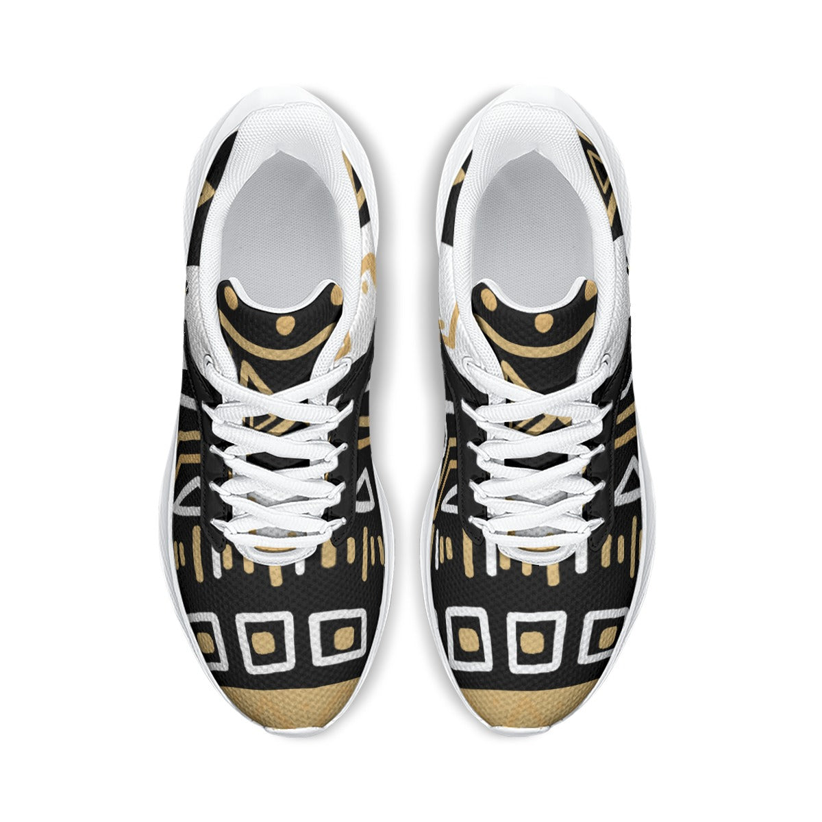 GODFIDENT Ethnic Pattern Print Running Shoes