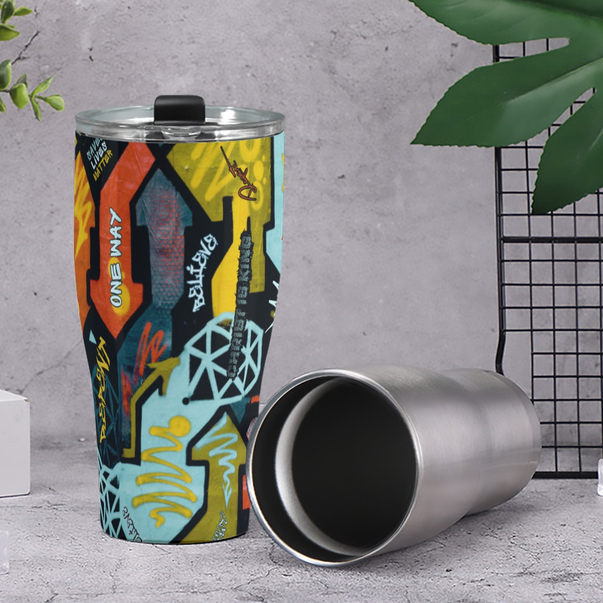 GRAFFITI GOD 30OZ Cone Tumbler