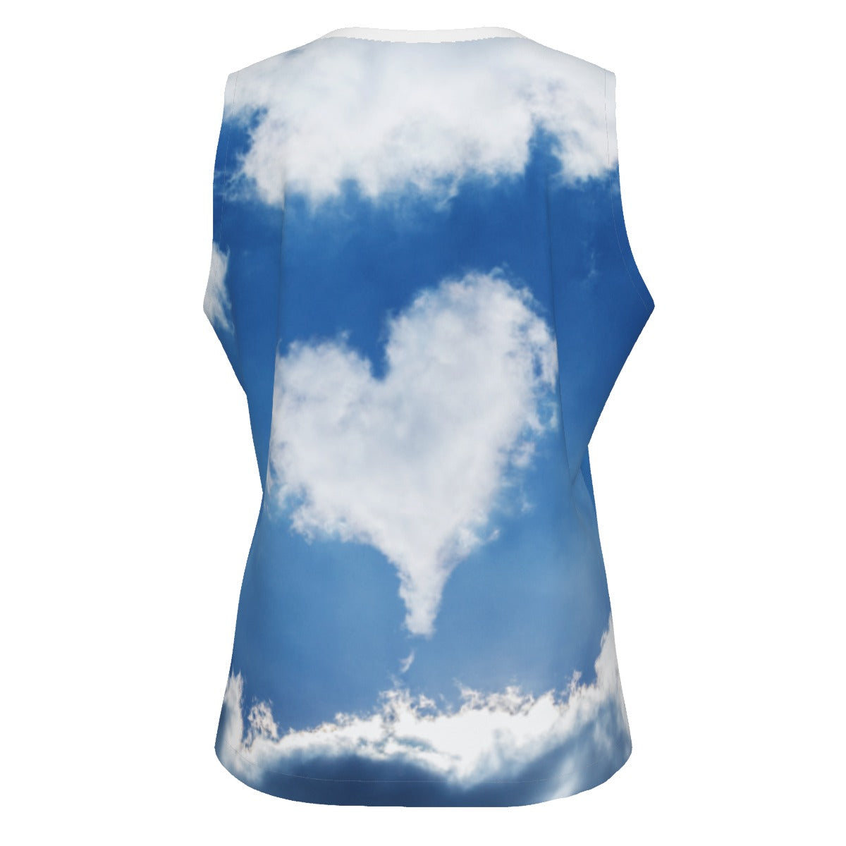 ALL PRAISES TO THE MOST HIGH Cloud Print Sports Tank Top