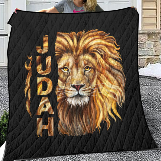 JUDAH LION Black Quilt