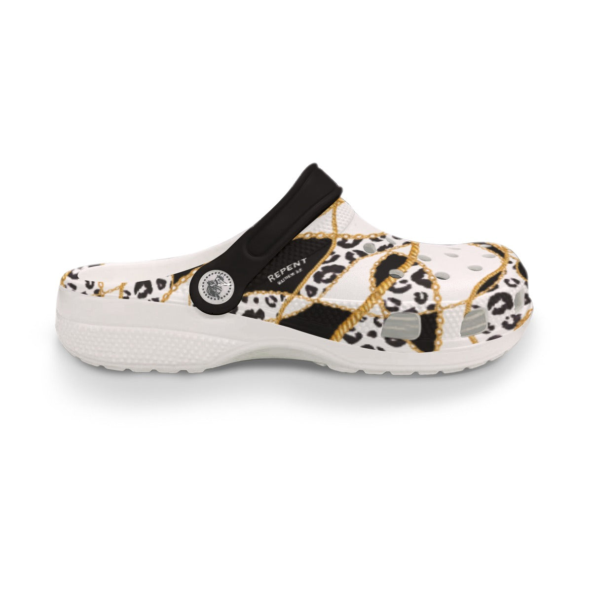 Women's REPENT Leopard Print Clogs