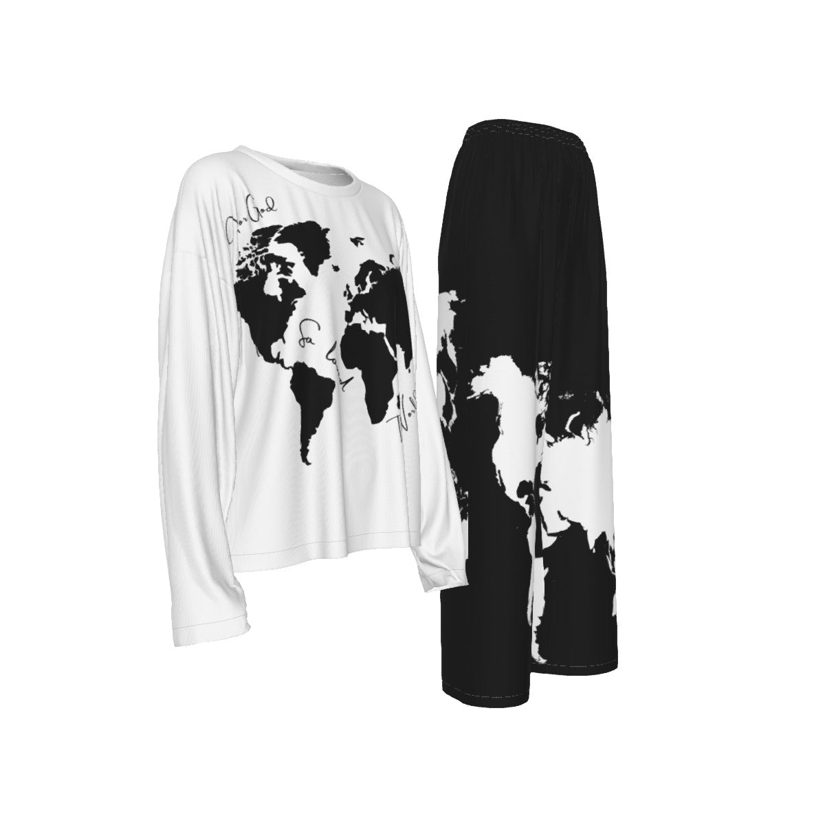 FOR GOD SO LOVED THE WORLD Long Sleeve Shirt Trouser Set