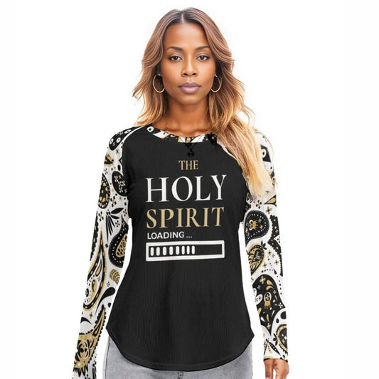 THE HOLY SPIRIT LOADING Paisley Long Sleeves Shirt