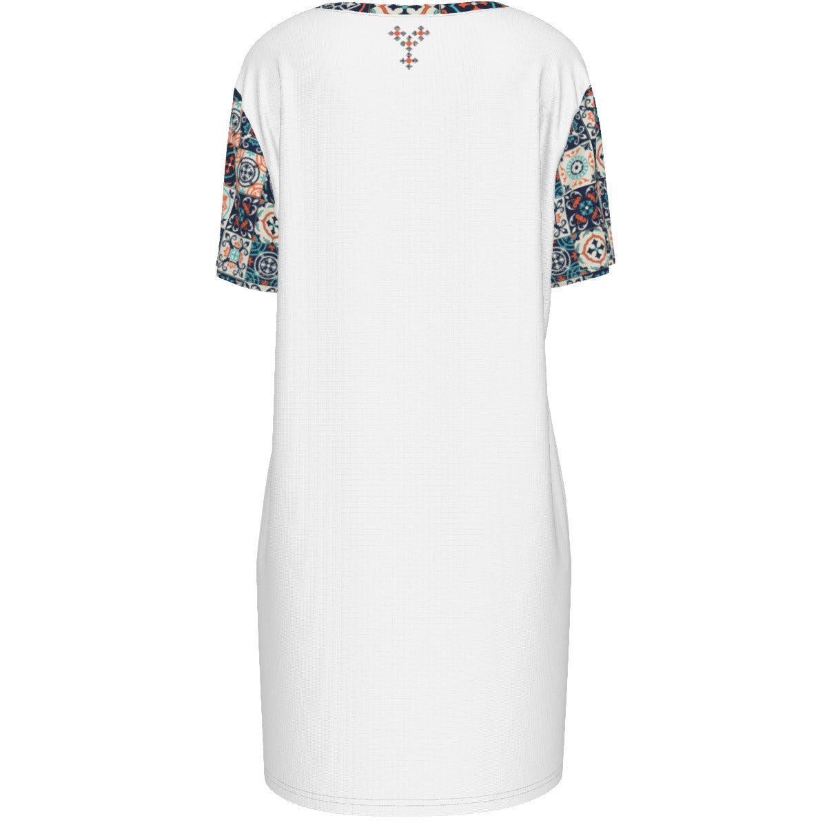 VIRTUOUS Boho Pattern Cotton Dress