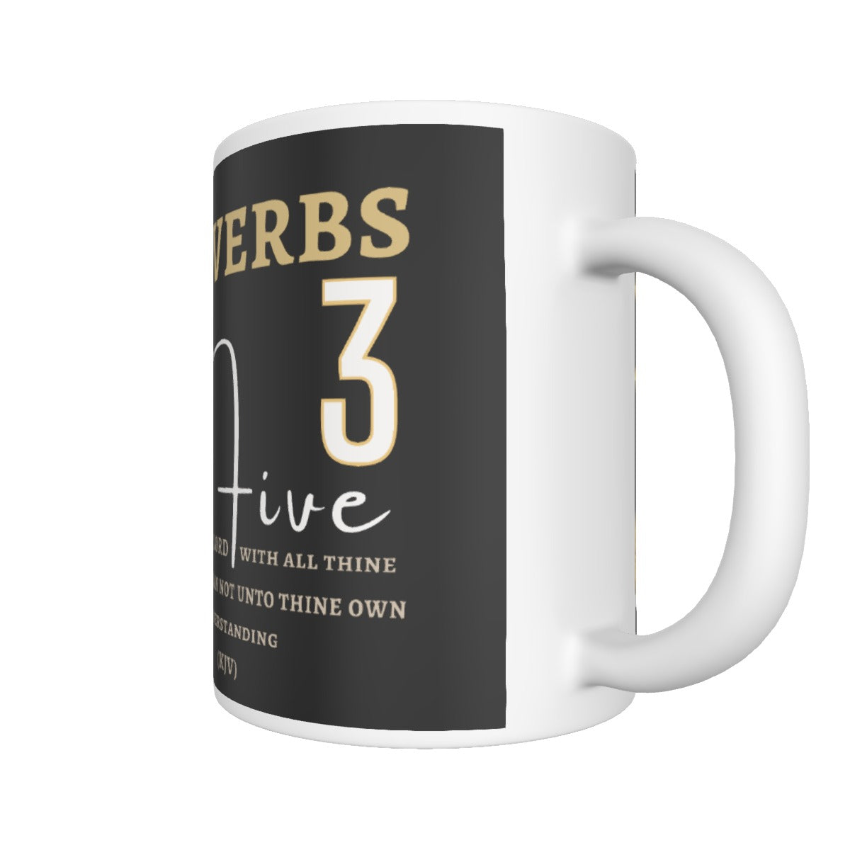 Proverbs 3:5 Scripture Mug