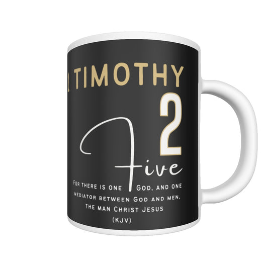 Timothy 2:5 Scripture Mug