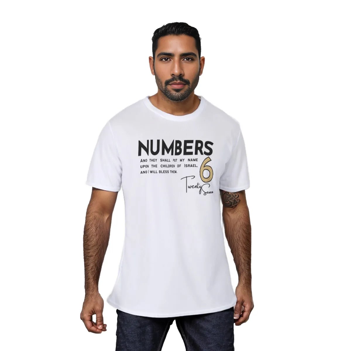 NUMBERS 6:27 AHAYAH Name On The Children Of Israel White T Shirt