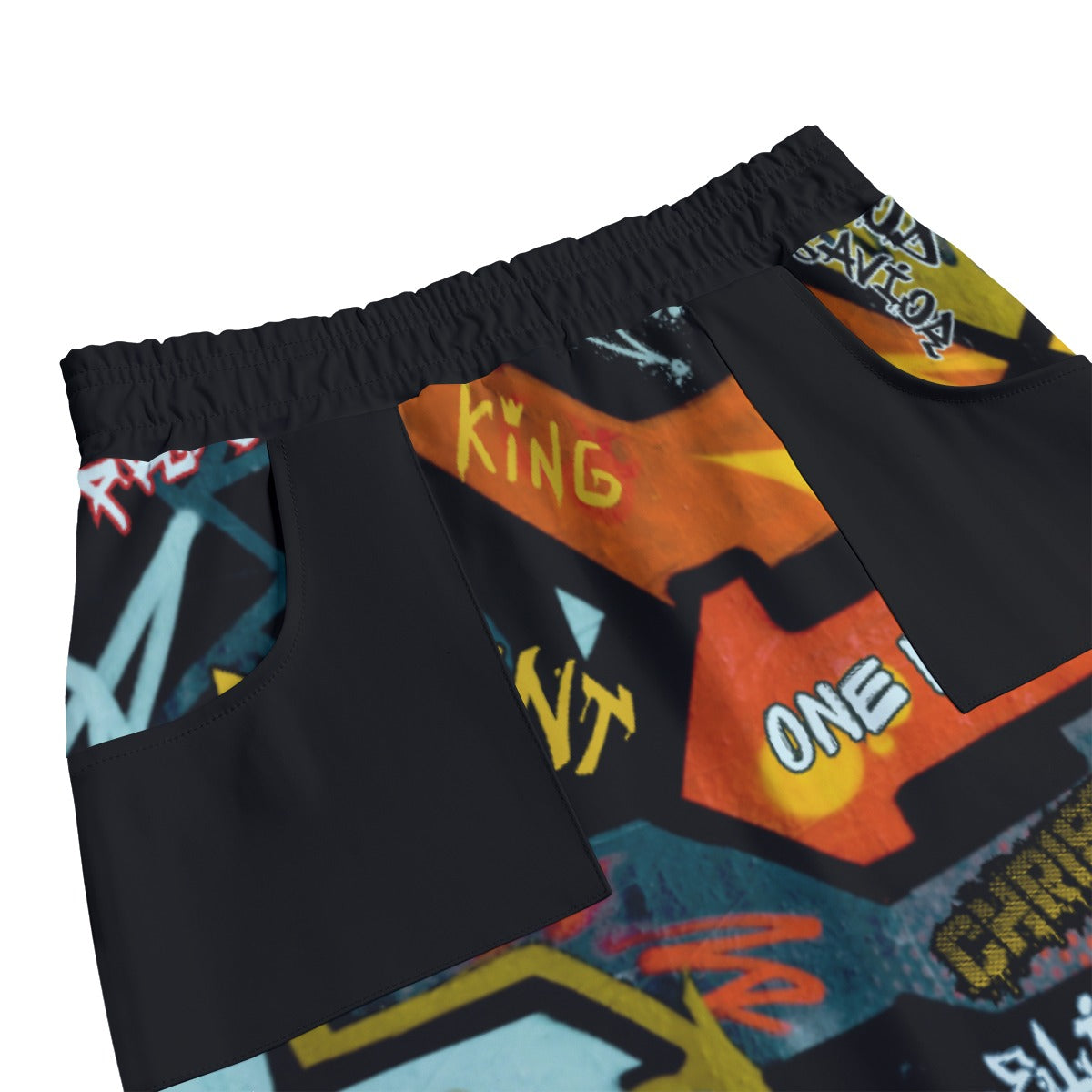 GRAFFITI GOD Pencil Skirt with Pockets