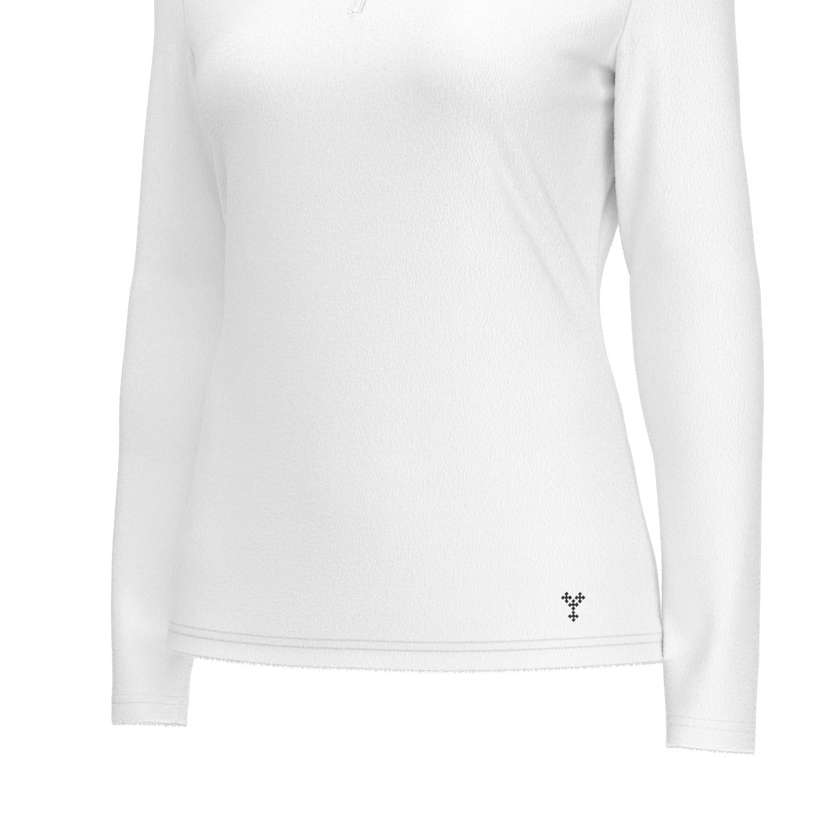 Women's WALK LIKE CHRIST Sleeve Sports Collar Long Sleeve Jersey Shirt