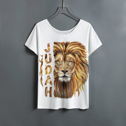 JUDAH LION Round Neck T Shirt