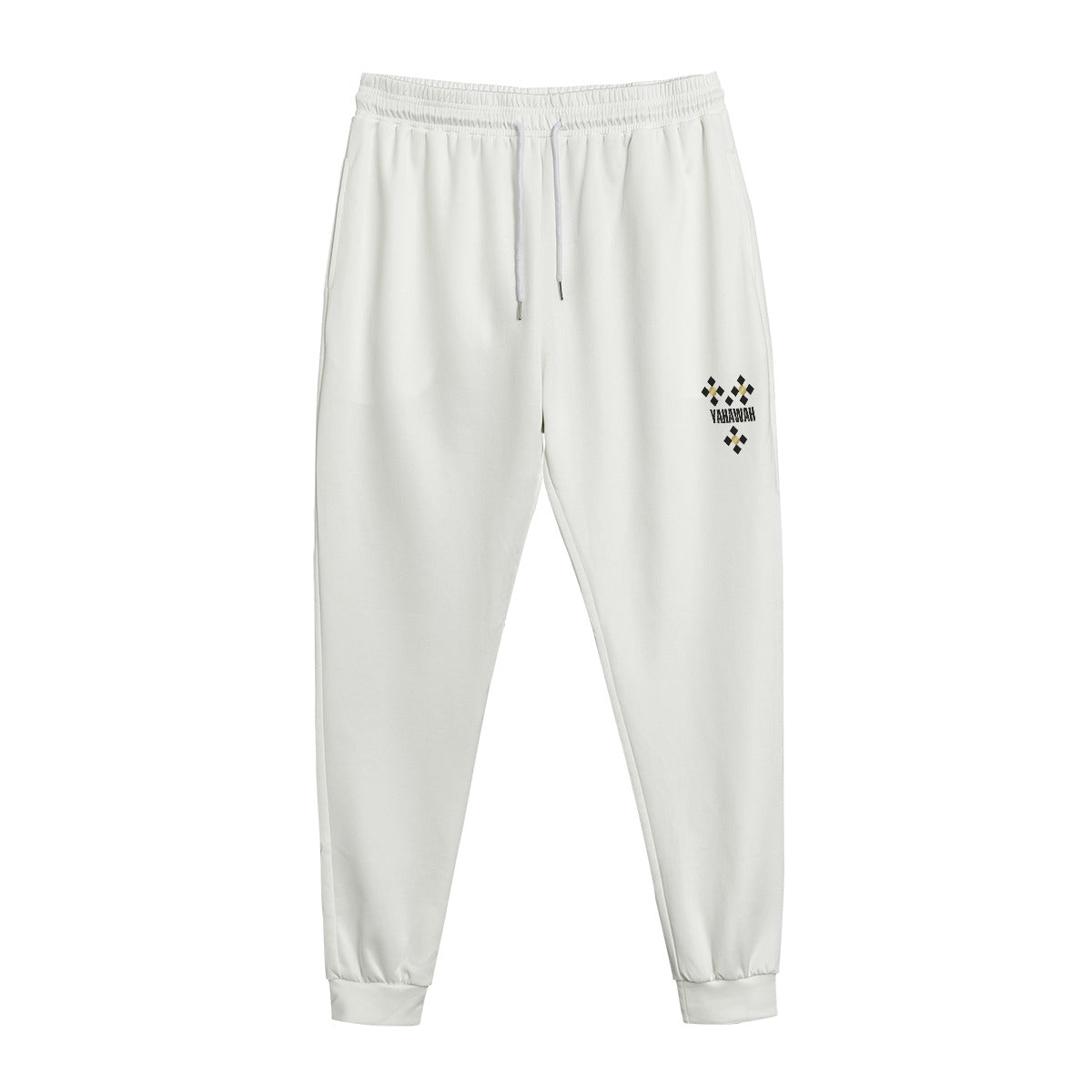 YAHAWAH Y Icon White Sweatpants