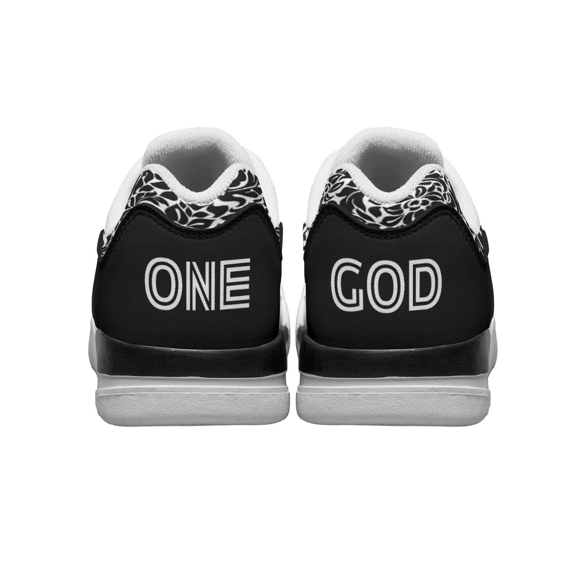 ONE GOD 1 Timothy 2:5 Cushion Basketball Sneakers