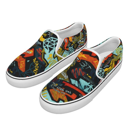 MEN'S GRAFFITI GOD Slip on Sneakers