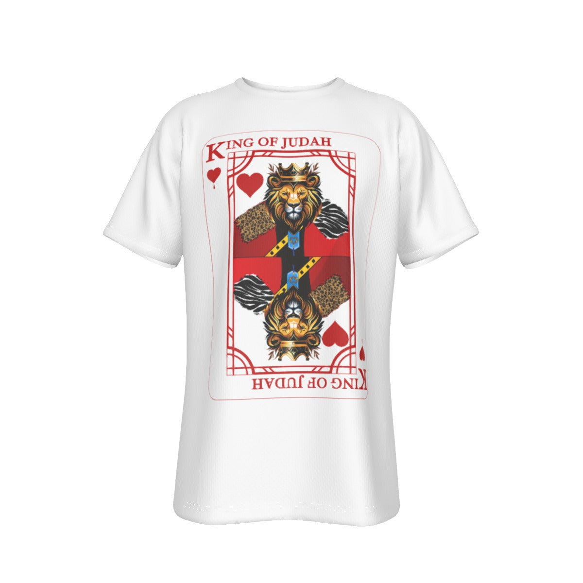 KING OF JUDAH LION KING OF HEARTS T Shirt