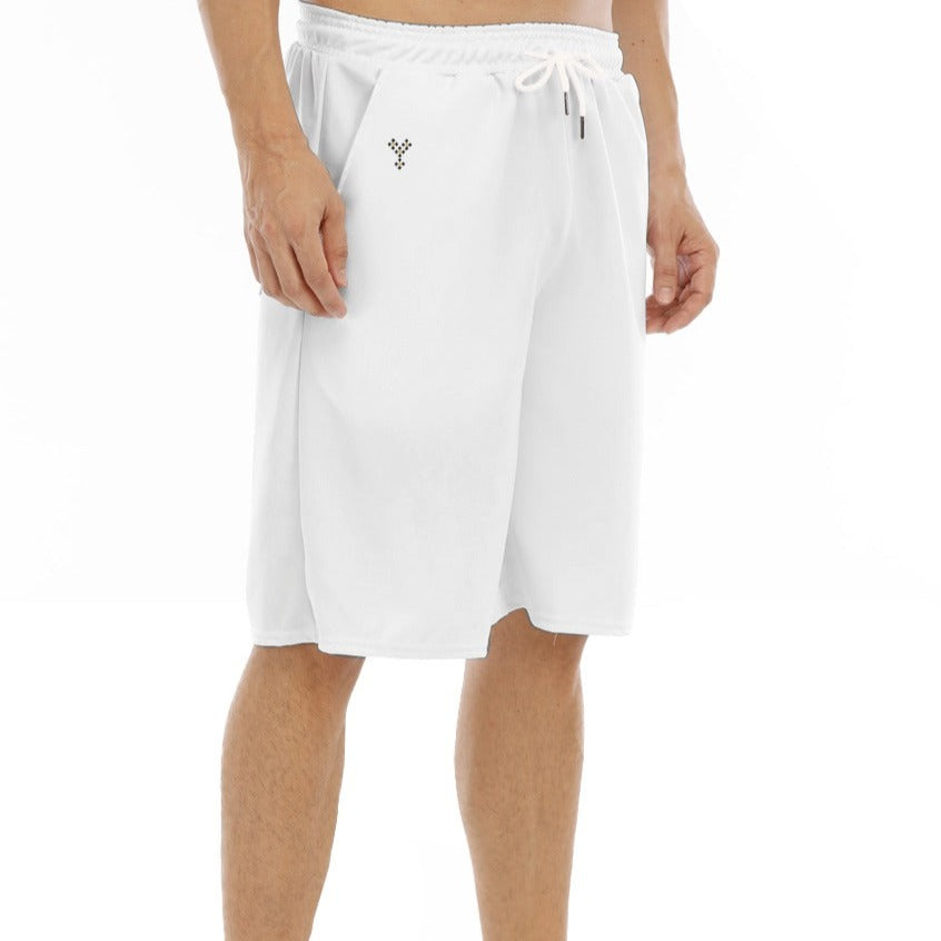 GOD IS SUPREME Loose Basketball Shorts with Drawstrings