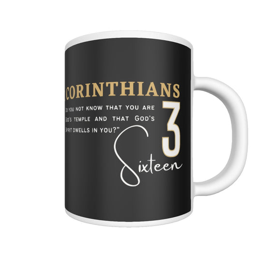 1 Corinthians 3:16 Scripture Mug