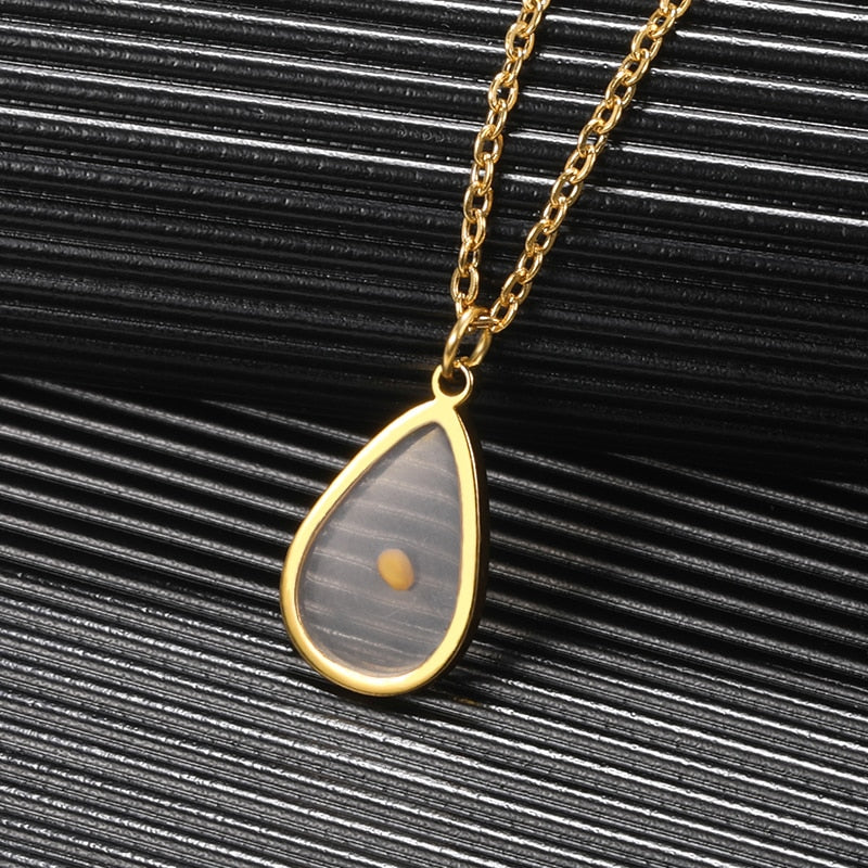 Faith Of Mustard Seed Pendant Stainless Steel Necklaces