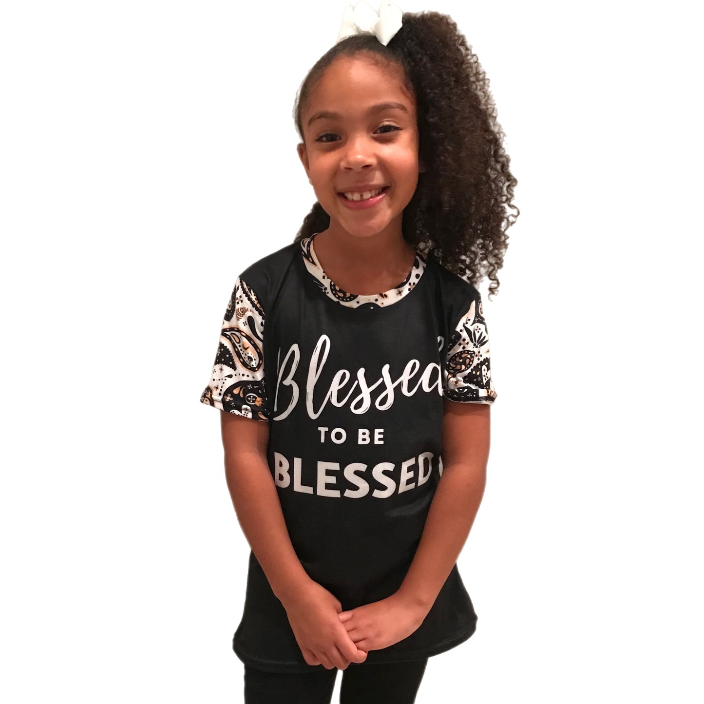 BLESSED TO BE BLESSED Kid's T-Shirt