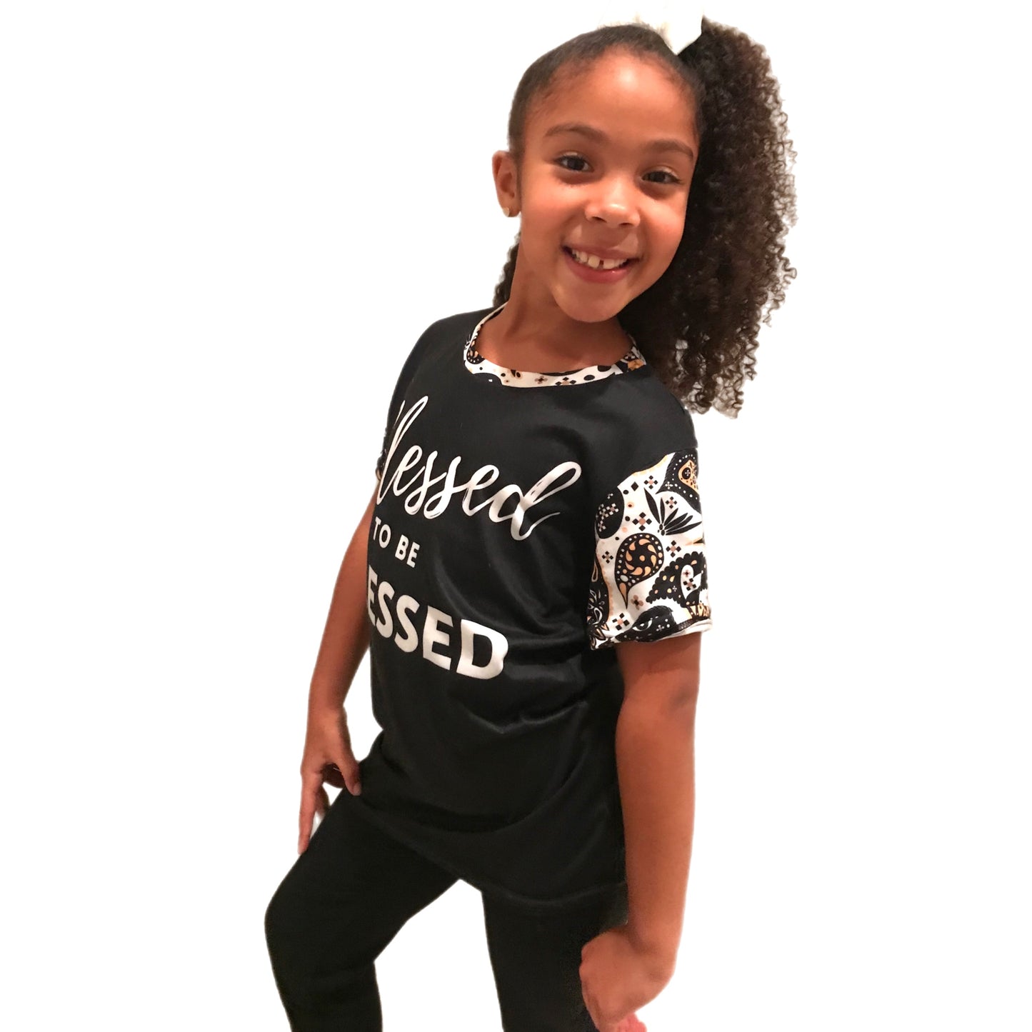 BLESSED TO BE BLESSED Kid's T-Shirt