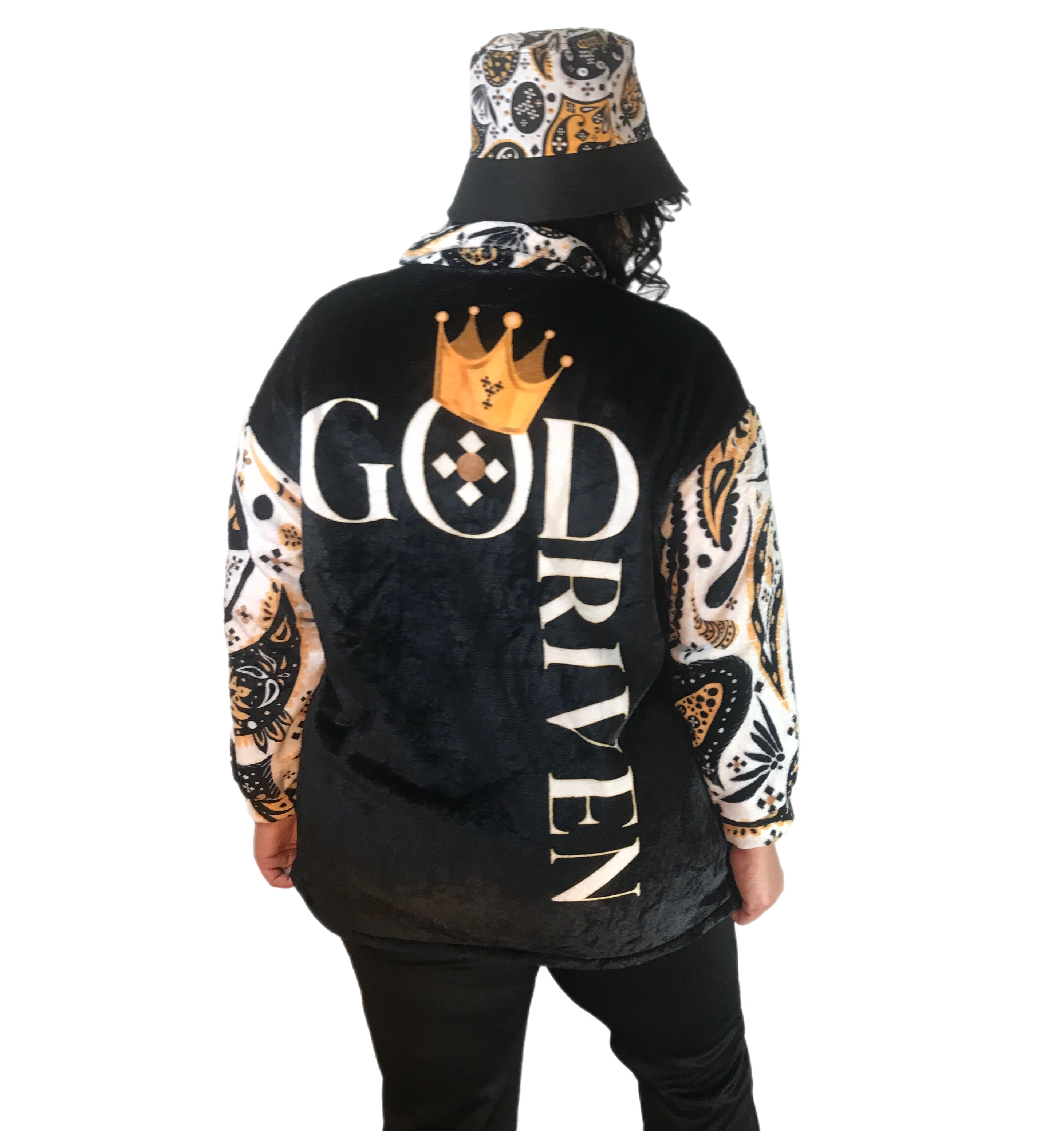 Plus size borg discount hoodie